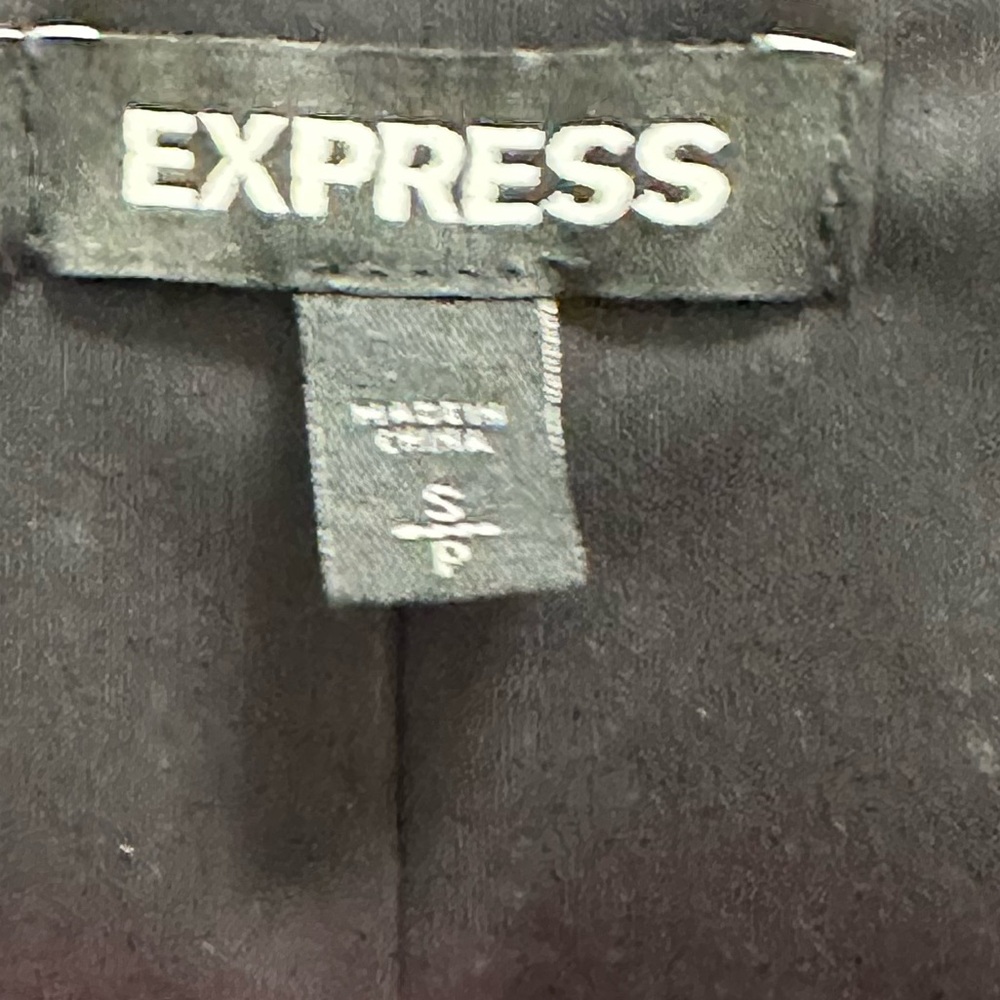 Like NEW Express sequin sheer dress size Small
Black Grey Silver - Picture 4 of 6